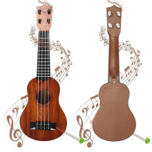 17In Kids Ukulele Guitar 4Strings Guitar Children Musical Instruments Toys with Picks for Toddler Kids Boys Girls,B