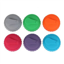 Tapa de Silicona Reutilizable, Apta para Todo Tipo de Bebidas. Compatible con Protectores de Latas Estándar. Accesorios para Vasos.