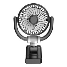 Electric Cooling Fan for Car Dashboard Low Noise Level Truck SUV Strong Wind 360 Rotatable for Car Vehicle