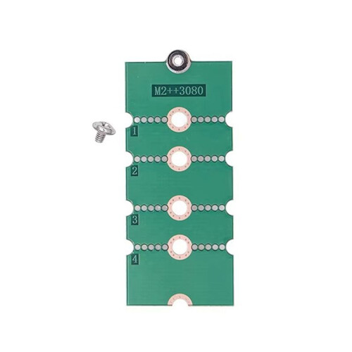 M.2 NGFF SSD Solid State Drive 2230 2242 2260 to 2280 Extension Bracket Transfer Card Adapter Board Convert Card B 1