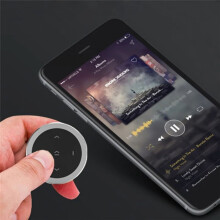 Lettore Musicale al Volante Telecomando Wireless Pulsante Multimediale Multimedia per Smartphone Android IOS Kit per Auto