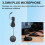 3.5mm Plug Calibration Mic Measurement Microphone for Laptop and Desktop Computers 8