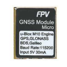 Per RUSHFPV GNSS Micro-Type M10 Modulo GPS Antenna In Ceramica Integrata per RC FPV Freestyle Drone Parti DIY