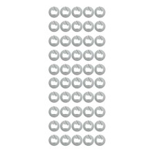 50 Pcs NFC Ntag213 Nfc Label Sticker 13.56MHz ISO14443A NTAG 213 Sticker Universal Lable for ALL NFC Enabled Phone