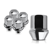 M14x1.5 Wheel Lug Nuts 5pcs for Land Rover and Jaguar Secure Fit Discovery Sport Evoque Velar