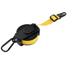 Étendoir à Linge Rétractable de 12 Pieds pour Intérieur et Extérieur, Très Résistant, Charge Maximale de 22 Lb, Étendoir de Portable avec 34
