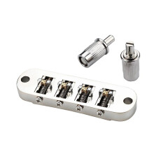 Tune-O-Matic Roller Saddle Guitar Bridge for LP SG 4 String Guitars Electric Guitar