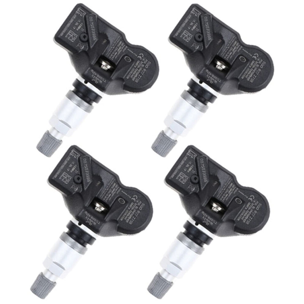 Tpms Sensor For Audi A3 A7 A6 A8 Q7 Q5 Q3 Tt R8 4 Pack Accurate Pressure Monitoring Oe Fit 9174973130086