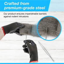 Steel Wool Mice Proofing Hole and Filler, 3 Pack, 3.3 in X10 Ft, Steel Wool MiceControl DIY Kit Filler Tool