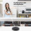 Desktop USB Conference Microphone Speaker 360 Omnidirectional PC Computer Condenser Mic Mute Function for Laptop 5