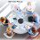 Desktop USB Conference Microphone Speaker 360 Omnidirectional PC Computer Condenser Mic Mute Function for Laptop 4