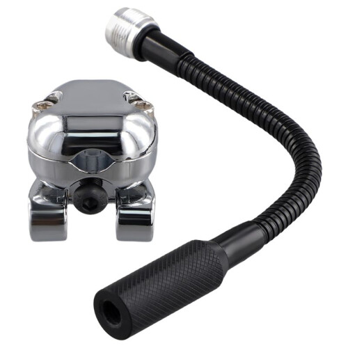 Drum Microphone Stand Pressing Ring Microphone Holder with Gooseneck Drum Accessories
