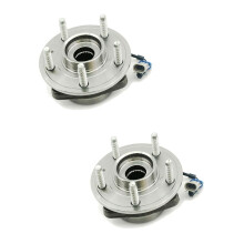 Front Wheel Hub Assembly 2 Set for Saturn Vue 20082010 2.4L 3.5L 3.6L with ABS Direct Replacement