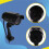 Simulation Solarkamera Außenüberwachung Simulation Fake Kamera Dummy Cam mit LED Licht Schwarz 5