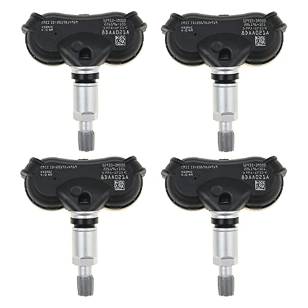 Tpms Sensor For Hyundai I40 Tucson 20102014, 529333M000 4Pcs Kit, Accurate Tire Pressure Monitoring 9174973130208
