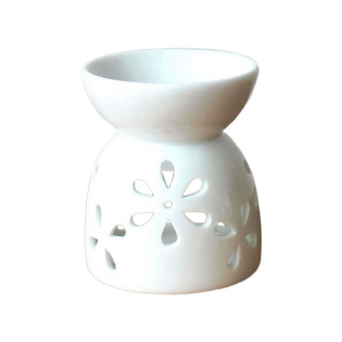 Ceramic Crafts Ceramic Hollow-Out Aromatherapy Stove  Candlestick Handmade Style 3