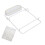 B-Kitchen Sink Filter Rack Foldable Sink Strainer Corner Filter Mesh Bag Shelf 1