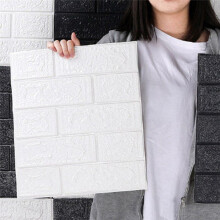 2.3D 3-Dimensional Wall Stickers Self-Adhesive Wallpaper Anti-Collision Decorative Stickers 10PC