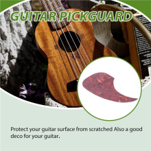 Acoustic Guitar Pickguard Pattern Decorated Self-Adhesive Pick Guard Sticker for Acoustic Guitar Accessories -B