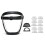 Work Protection Mask Full Face Protector Shield Transparent Facial Protector Face Dustproof with 10 Filter Black 1