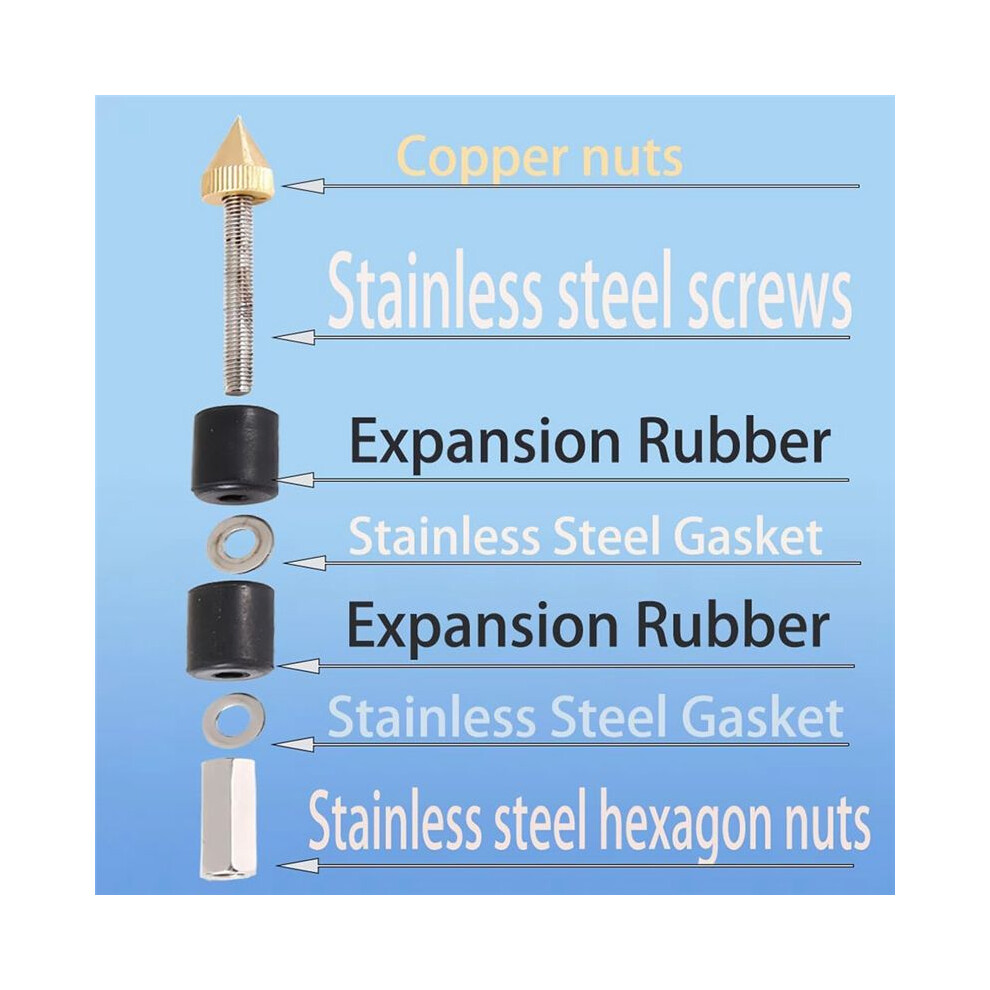 Pipe Water Stopper Kit -Hot-Melt Water Stop Needles For Fast Water Pipe Repairs - Stainless Steel Home Improvement 6033075435426