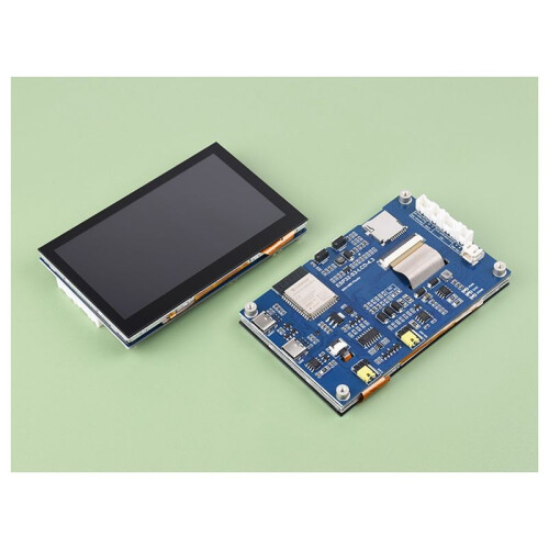 ESP32-S3 Placa de Desenvolvimento com Tela de Toque Capacitiva de 4,3 Polegadas Processador Dual-Core 240 MHz WiFi  Antena Integrada 2