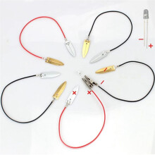 Fruit Battery Science Experiment Kit for Home Teaching Toy, Lemon Potato Battery Physics Teaching Experiment 6 Sets