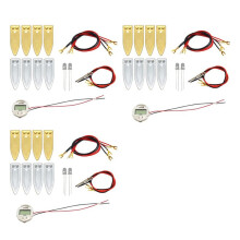 Fruit Battery Science Experiment Kit för Hemundervisningsleksak, Citronpotatisbatteri Fysikundervisningsexperiment 3 Set
