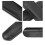 Universal Waterproof Wheelchair Armrest Pad 27cm Scratch Resistant Replacements 4