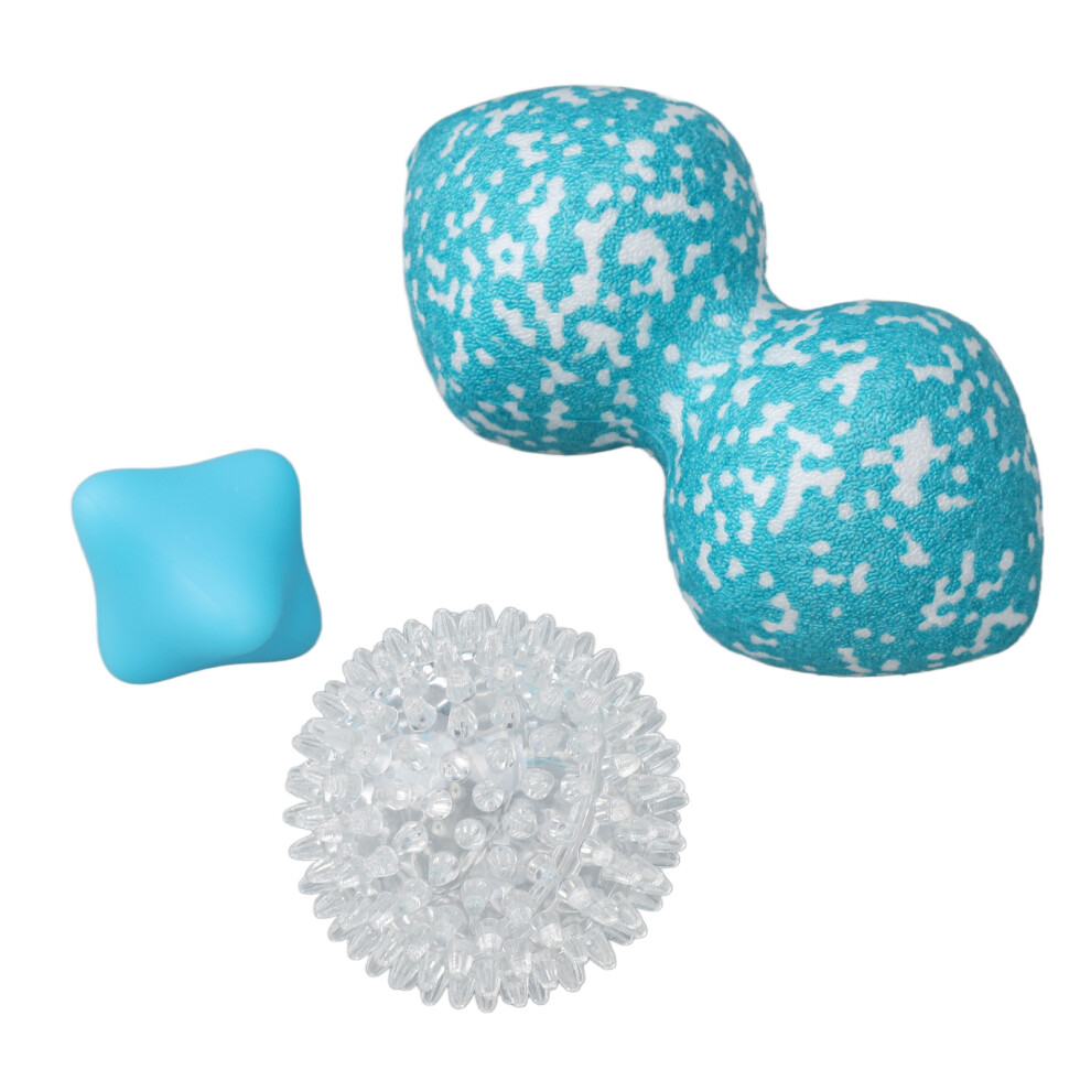 3pcs PVC Spiky Massage Balls Foot Pain Relief Plantar Fasciitis Therapy