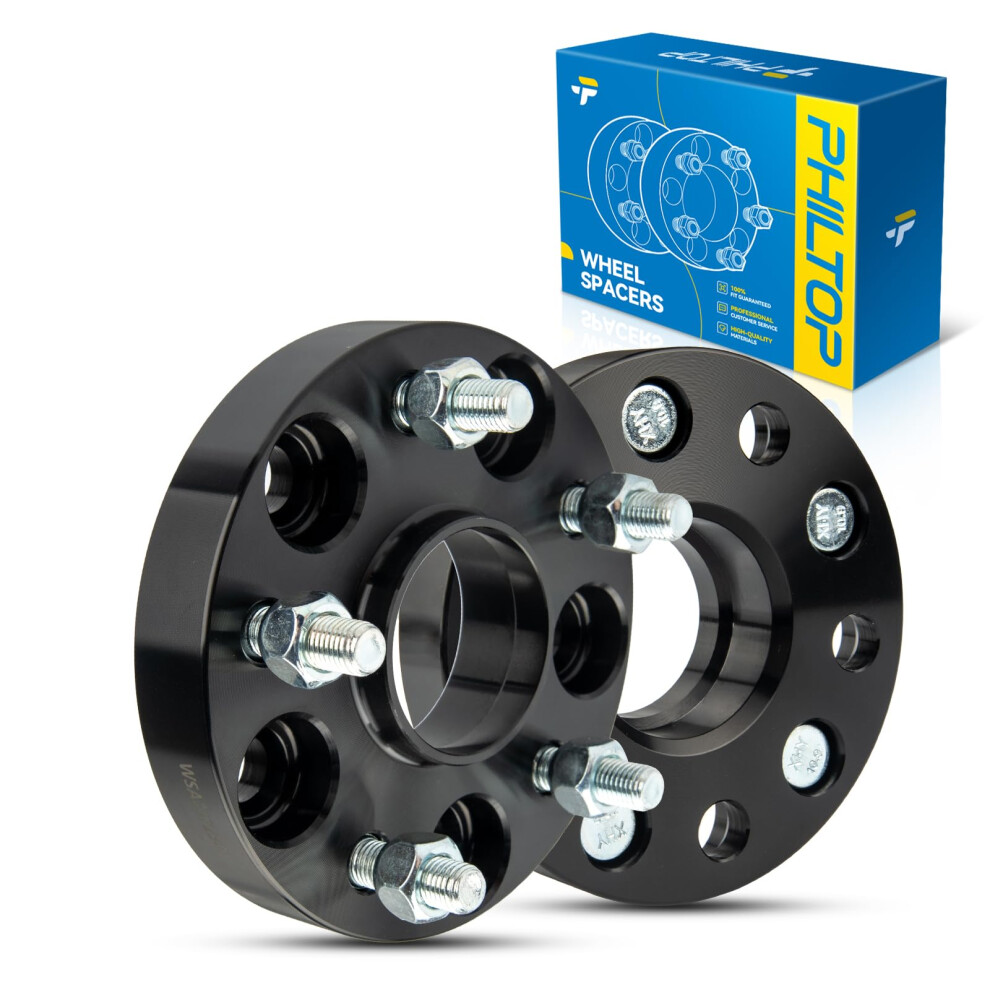 1 Inch 5X114.3 Hub Centric Wheel Spacers Set For Toyota Lexus, M12x1.5, 60.1Mm Bore, Improves Stability 9174973130710