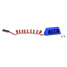 TAXI Autodaklamp Universeel voor RC Auto 1/10 RV 1/8 Klimvoertuig Terreinwagen DIY Retrofit RC Auto R160 Blauw