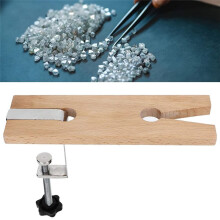 Schmuckbank, Stiftklemme, Holzwerkbank, Professionelle Schmuckherstellung, Verarbeitungswerkzeuge zum Polieren und Schneiden Von Schmuck