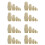 40X Unpainted Russian Nesting Dolls DIY Blank Nesting Dolls Unfinished Nesting Doll Kit Matryoshka Nesting Dolls 1