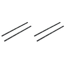 4 Peças de Metal Chassis Viga Viga Lateral Chassi Chassi para WPL B14 B24 1/16 RC Car Upgrade Parts Acessórios