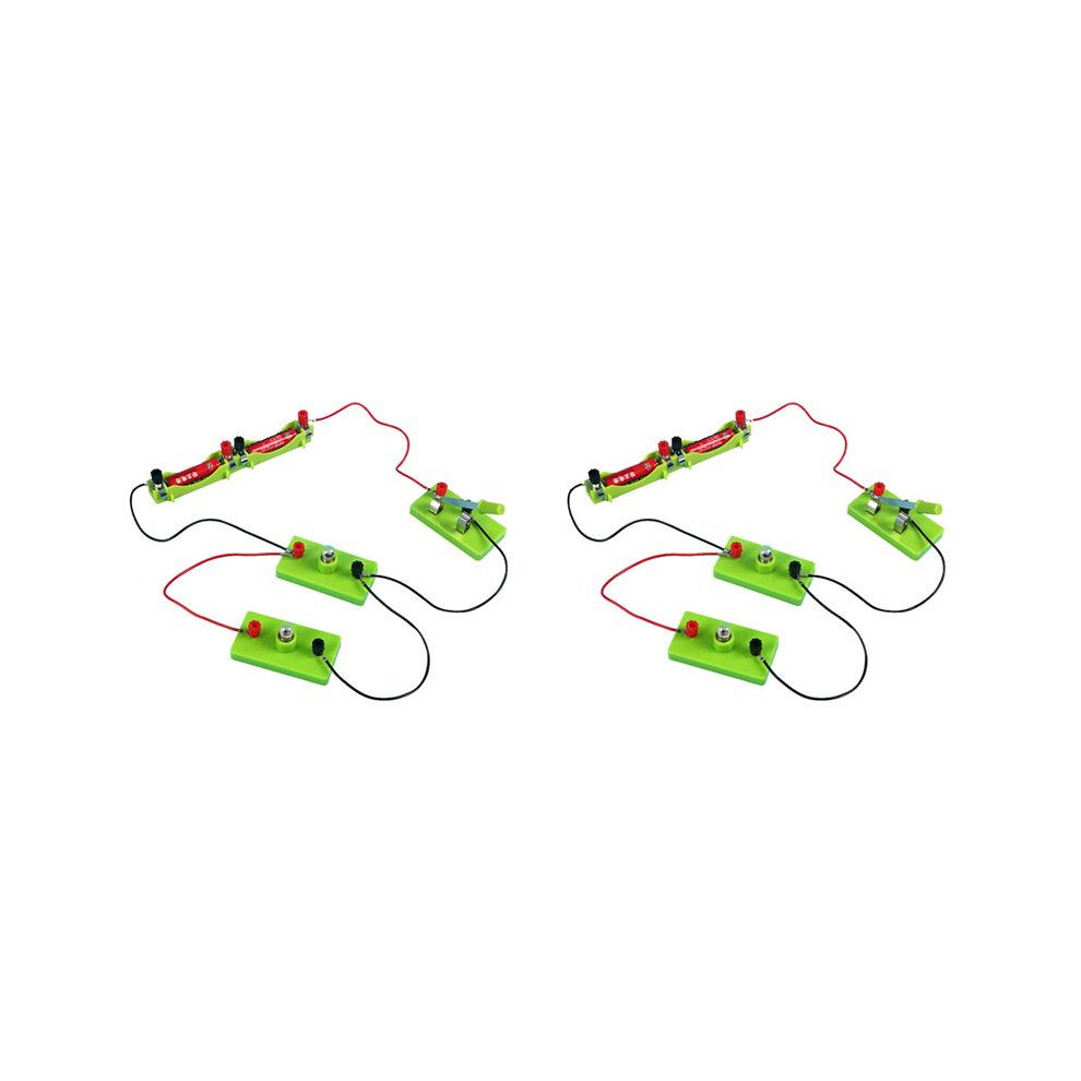 2X Diy Circuit Electricity Learning Kit Physics Educational Toys For Children Stem Experiment Teaching 6033044803232