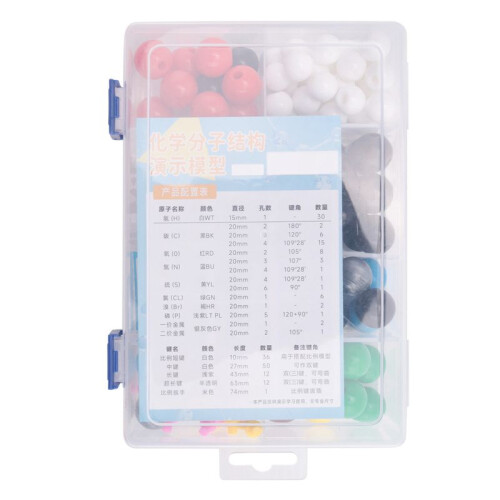 2X Molecular Model Kit, Organic Molecular Chemistry Set, Atom Element Model Kit for Lessons , Structures Building Kit 2