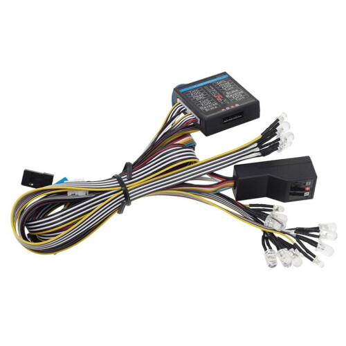 2X Lighting System Kit Simulation Control Light Brake Light RC Car Light Kit for 1/10 1/8 Model 2