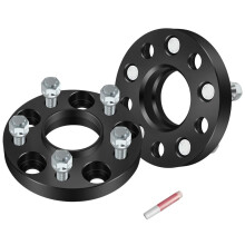 2PCS 20mm 5x4.5 Wheel Spacers Forged Aluminum 66.1mm Bore 12x1.25 Studs for Nissan Models