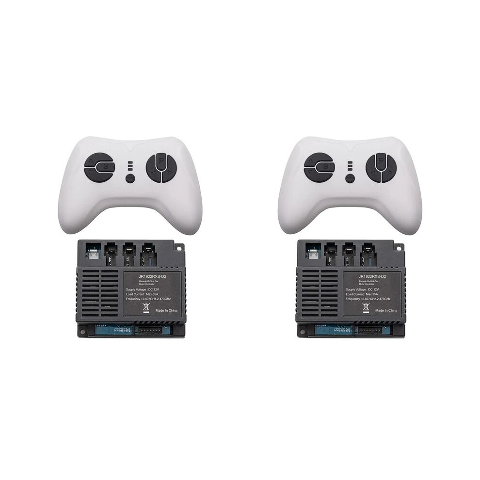 2X Jr1922rxs-D2 12V Children's Electric Toy Car 2.4G Remote Control And Receiver For Electric Car Remote Control 6034116813647