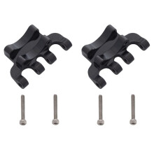 2X Base de Montagem de Elo Superior de Treliça de Eixo Traseiro de Metal para Axial SCX24 90081 C10 1/24 RC Acessórios de Peças de AtualizaçãO de
