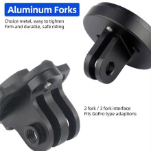 Bike Computer Bracket Adaptor Kit for XOSS IGPS Aluminum Alloy Quick Release Bracket 3Plug M 3Plug F
