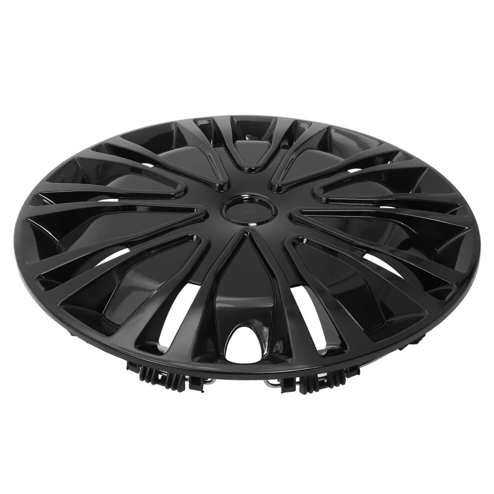 14 Inch Car Hubcaps Wheel Covers For Trucks Impact Resistant Stylish Rim Protection Black 9174973131649