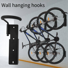 2X Fahrrad-Wandhalterung, Fahrradgarage-Wandhalterung, Drehbarer FahrradträGer, FahrradaufbewahrungsstäNder, Fahrradhalter