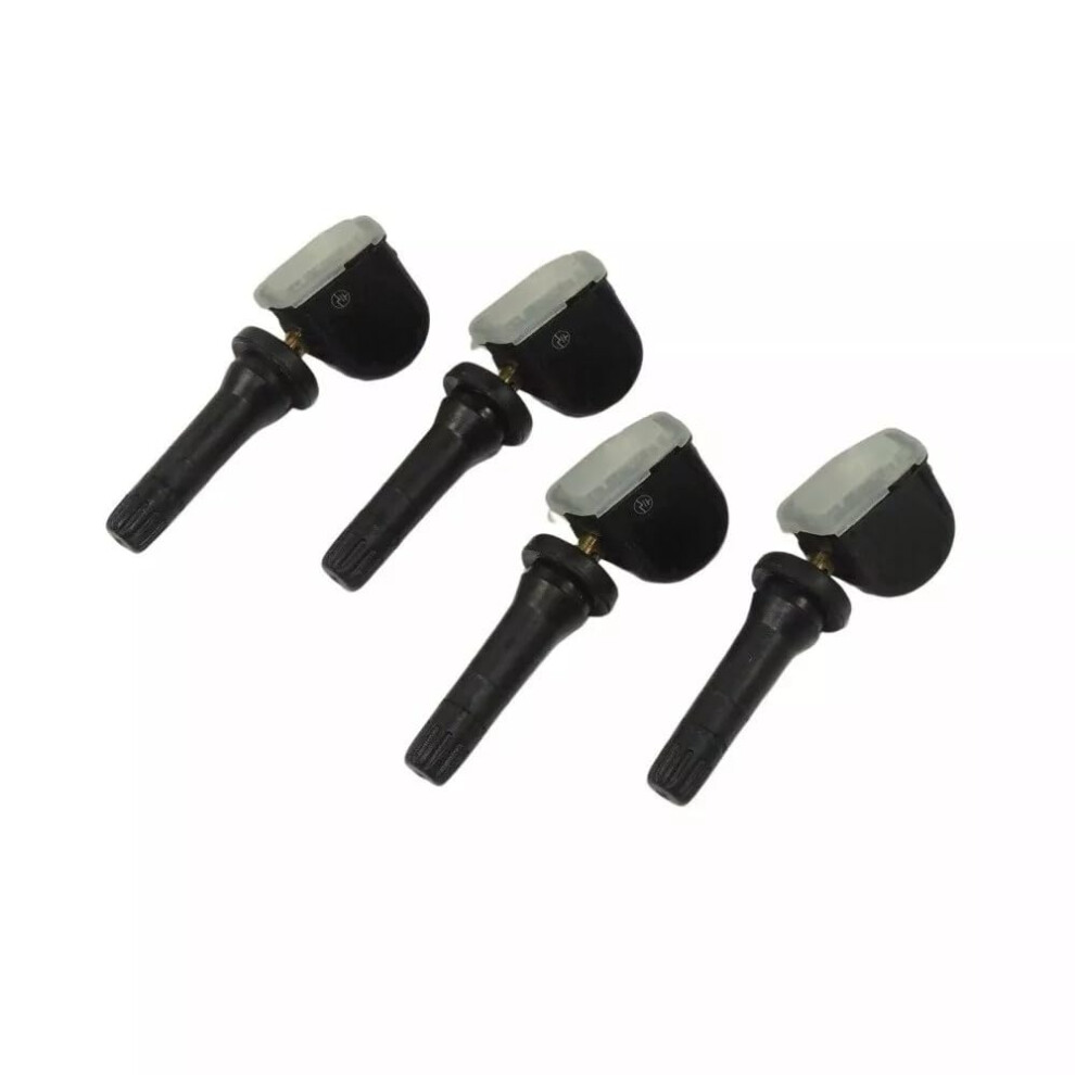 Tpms Sensors Oem 13540600 Set Of 4 For Buick Cadillac Chevrolet Preprogrammed With Rubber Valve Stems 9174973131830