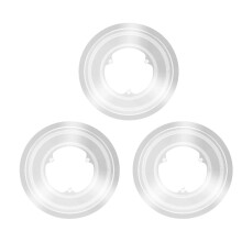 3-Pack Cykelekrskydd Svänghjulsekrar Skydd Plastkåpa för Cykel Bakhjul 54 mm Kassettnav