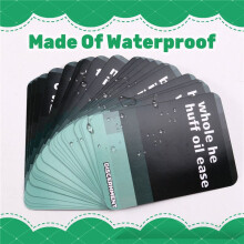 Cards As A Game, Card Game, Humorous Matching Game Message Cards with Funny or Edgy Answers, Fun for Teens, Nights Out
