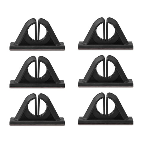6 Supports de Canne à Pêche, Sans Perçage, pour Garage, pour Bateau de Pêche