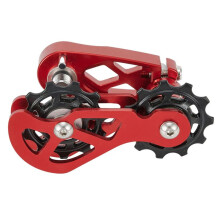 Tendeur de Chaîne Anti-Chute en Alliage D'Aluminium pour Vélo, Convertisseur de Vitesse Unique, Poulie Flottante, Roue de Réglage