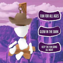 Cowboy Magnetic Hangman Board Games Mystery Guessing Word Before Hank Falls Hanging with Doll Travel Table Game